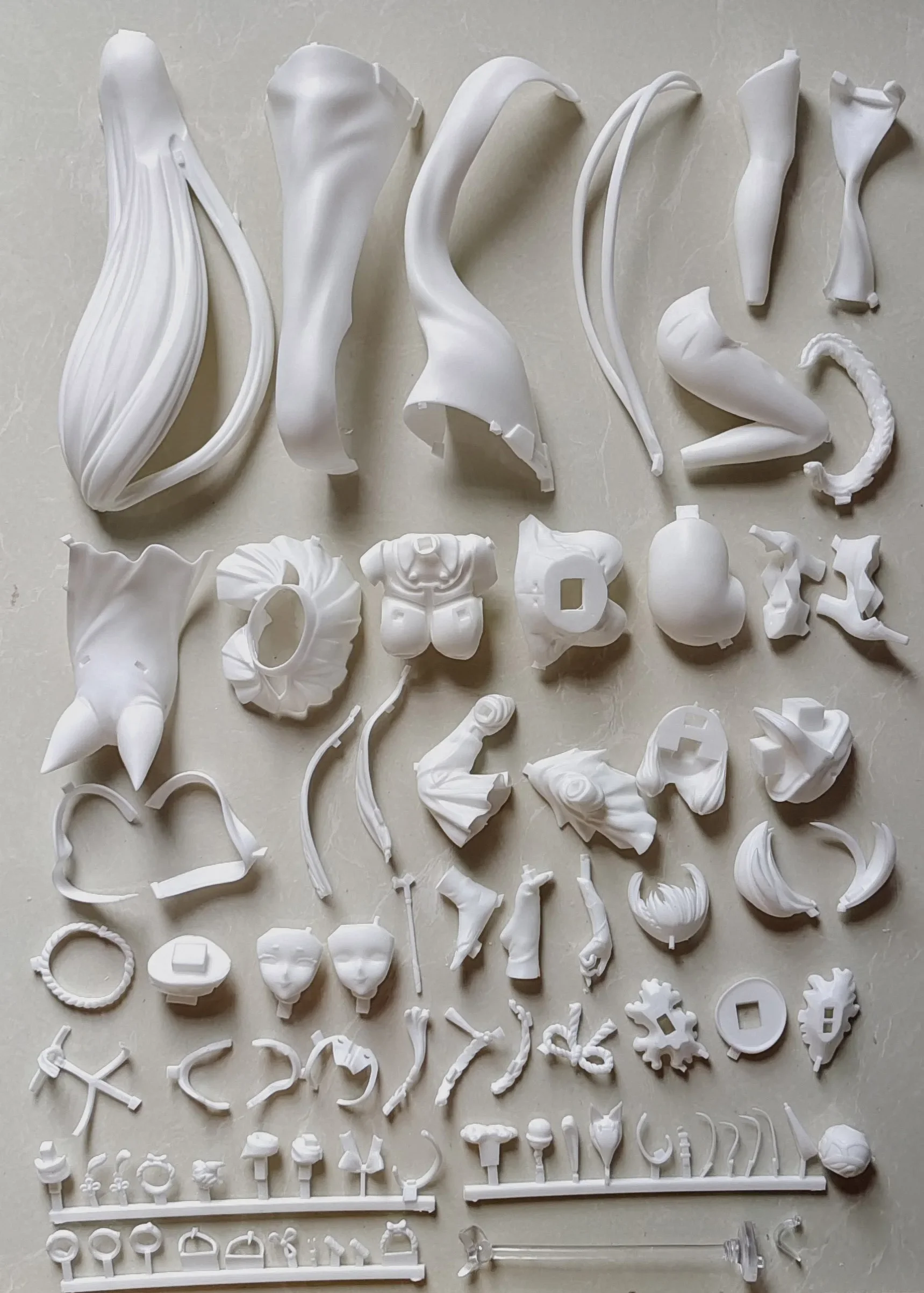 

27 см аниме комплект Bridget kawaii смола GK DIY белая сборка GK модель статуя игрушки кукла коллекция подарки