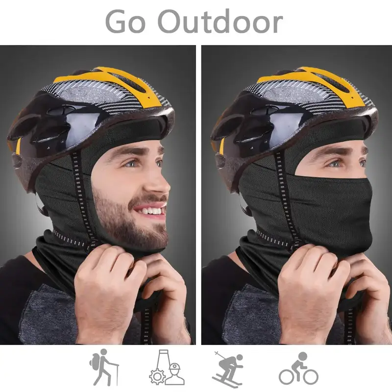 Balaclava Ski Mask Full Face Cover for Men and Women Breathable Full Face Mask for Skiing Outdoor Sports - Image 6