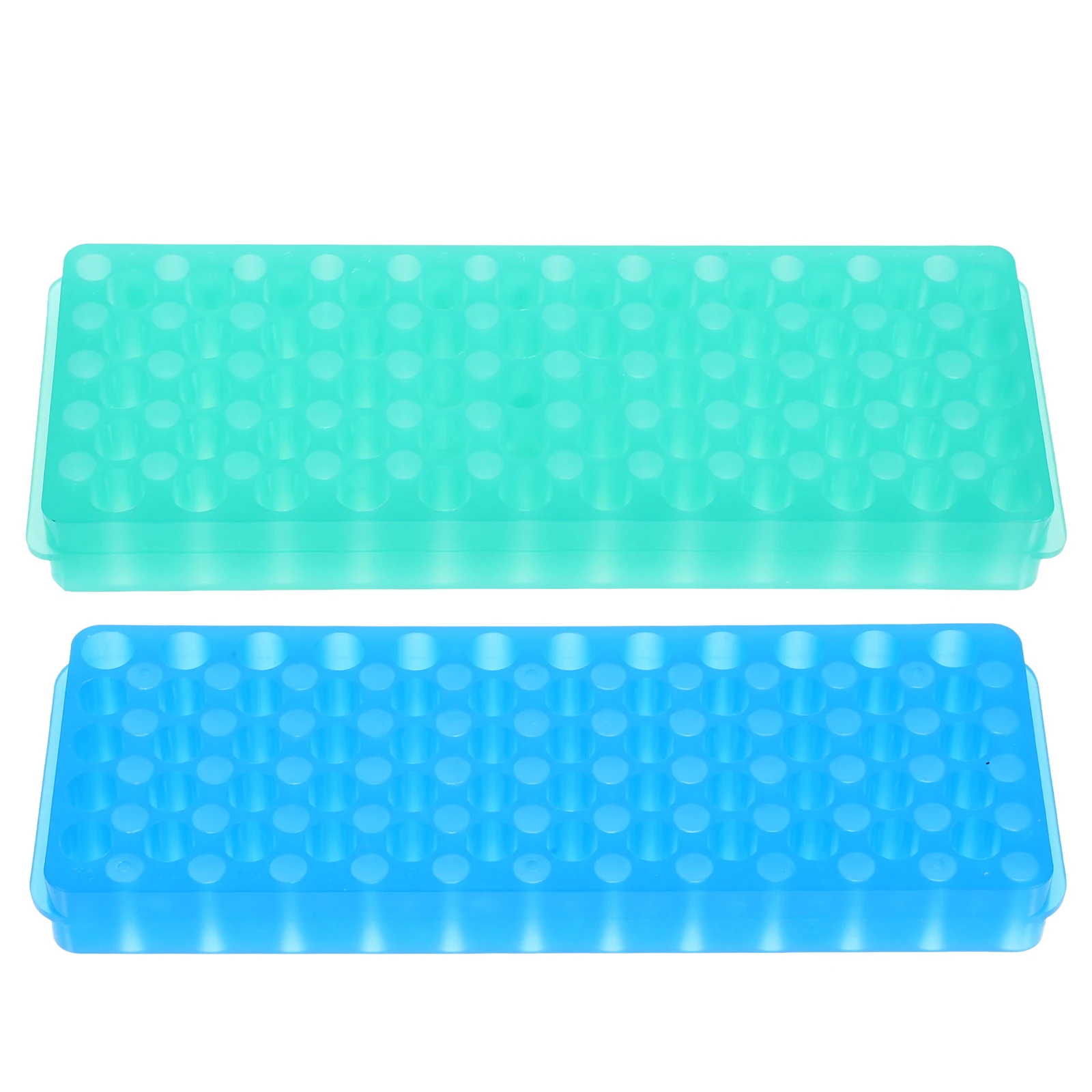 

2 Pcs Test Tube Rack Sampling Bottle Holder Rock and Roll Storage Abs Fixed Holders Reusable