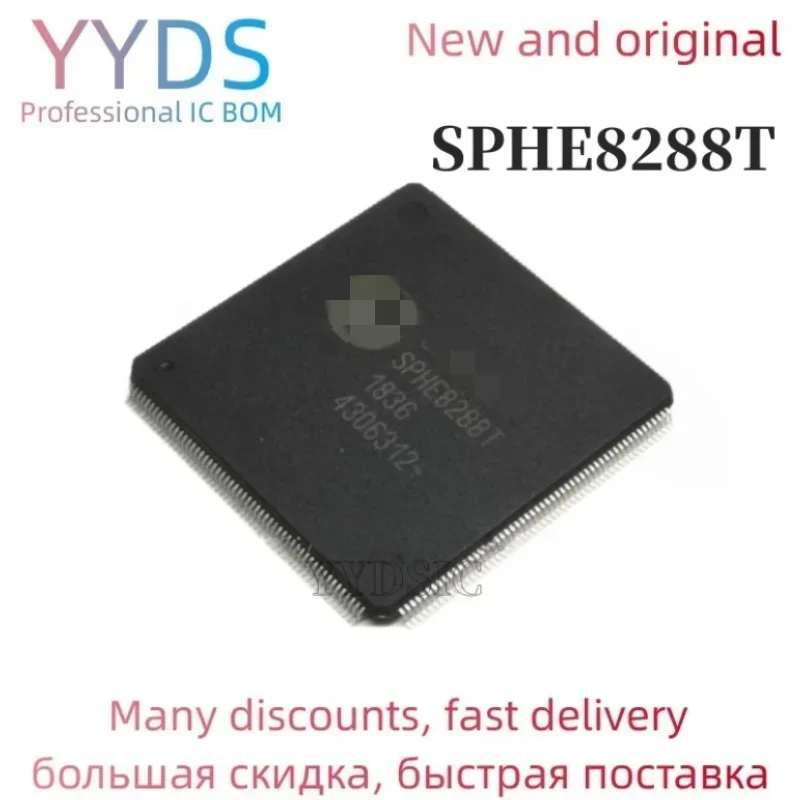 

10PCS SPHE8288T SPHE8288 QFP audio video decoder chip In Stock