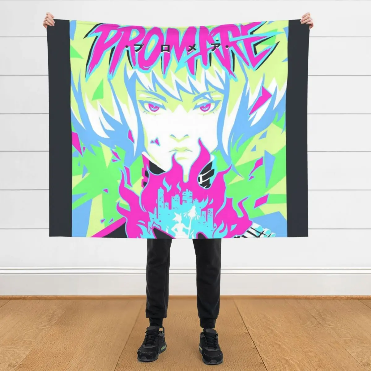 

Promare Throw Blanket Thermal Designers Quilt Bed covers Blankets