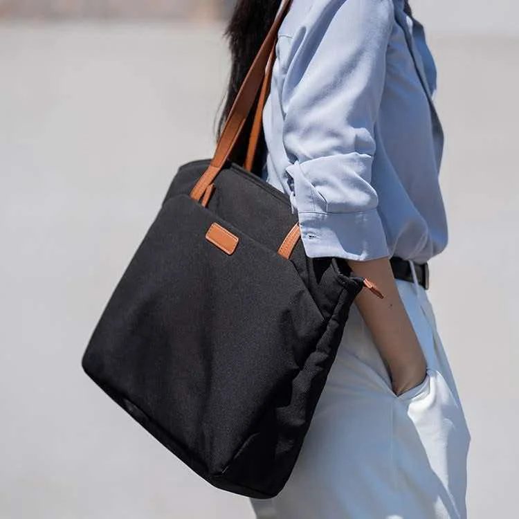 New Korean version tote bag, large capacity women's cloth bag, fashionable and simple office commuting shoulder bag, laptop bag