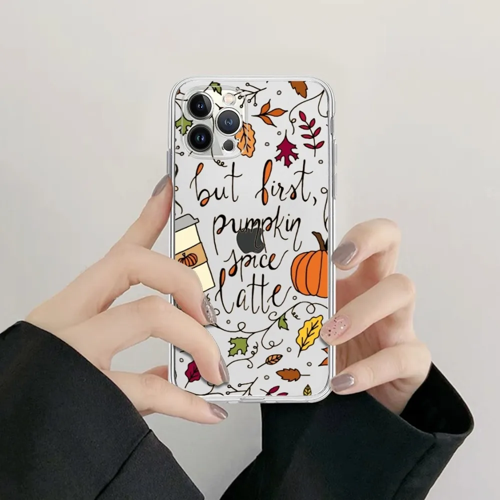 Halloween Phone Case For iPhone 15 11 12 13 14 Mini Pro Max XR X XS TPU Clear Case For 8 7 6 Plus SE 2020