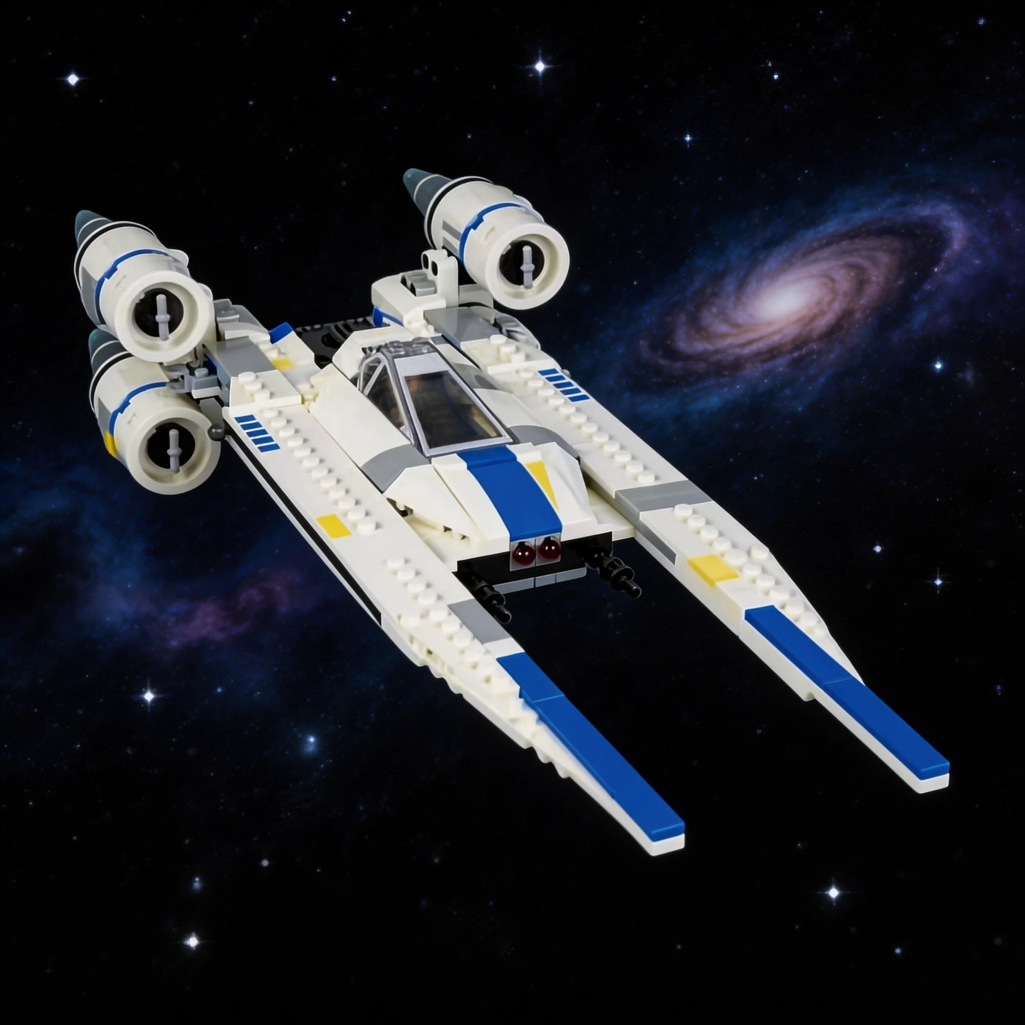 

New fighter War Space Battleship Building Blocks DIY Model Assembly Toys Christmas Birthday Gifts