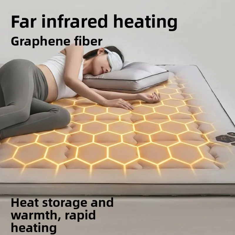 

Graphene Heated Blanket with Cotton Fabric - Excellent Heat Retention and Soft Touch for Cozy Winter Nights Ideal for Elderly