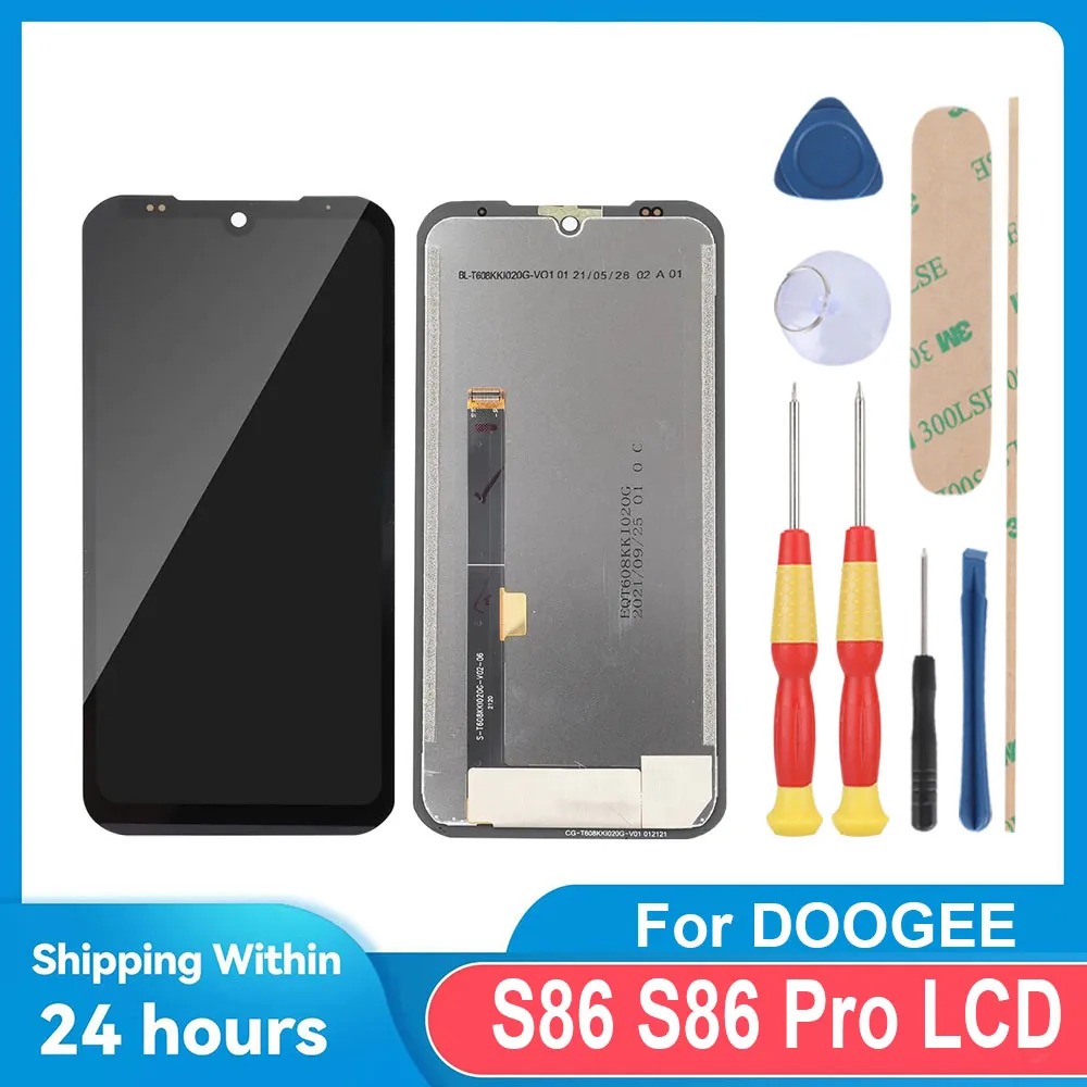 

Для DOOGEE S86 S86 Pro/6,1 дюймов FHD + ЖК-дисплей + сенсорный экран