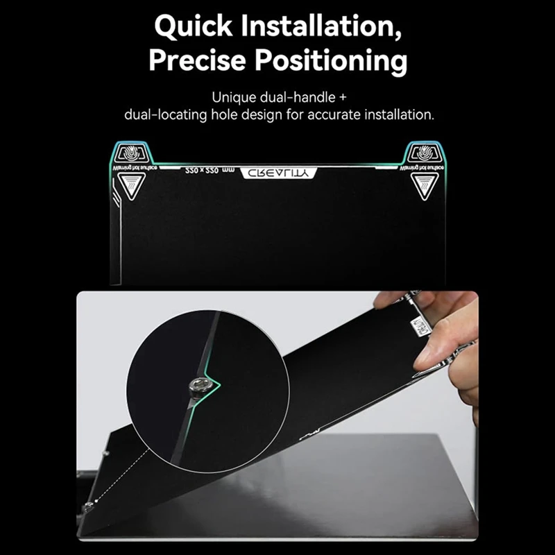 Комплект объединительных пластин Creality Ender 3 V3 SE Комплект пластин платформы из пружинной стали для 3D-принтера Ender 3 V3/Ender 3 V3 SE