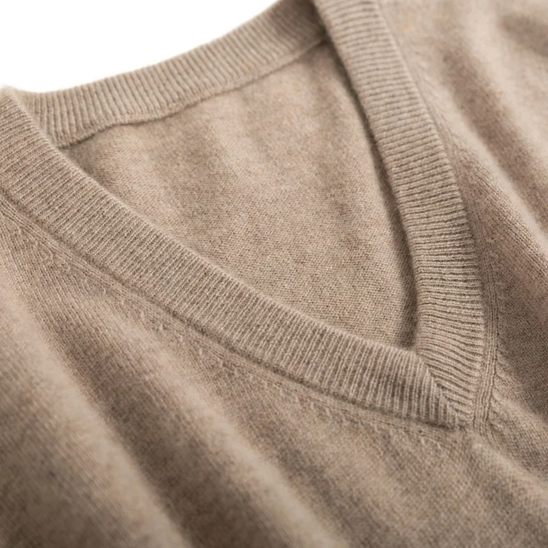 2026 Men Business Sweater Jersey Jumper Robe Hombre Pull Homme Hiver V-Neck Knitted Sweater Männer Pullover