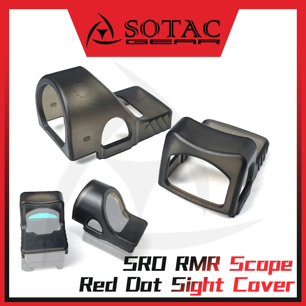 SOTAC Tactical SRO Red Dot Sight Cover RMR Scope Optic Sights Cap Hunting Accessories Fit 20mm Rail