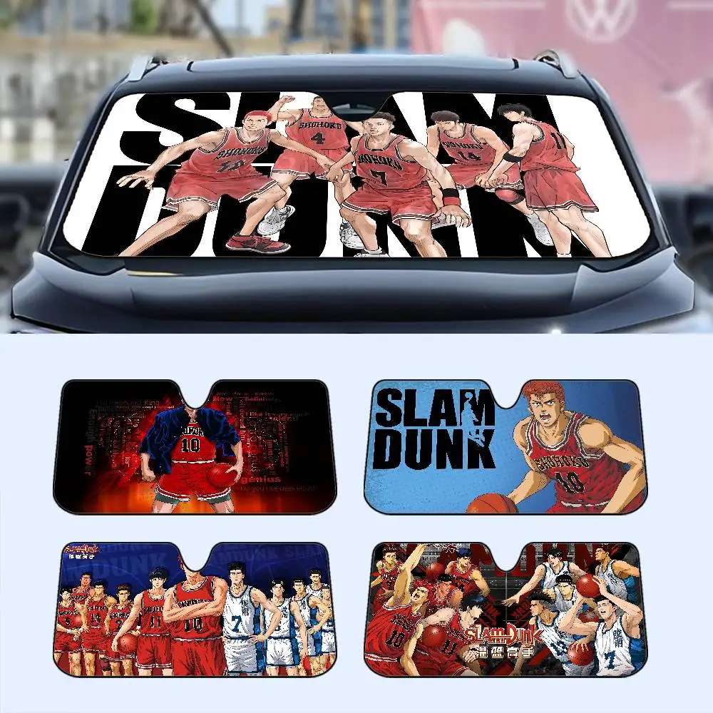 

Аниме S-Slam Dunk автомобильный солнцезащитный козырек на лобовое стекло шокованные солнцезащитные козырьки на переднее окно автомобиля сохраняют автомобиль прохладу УФ