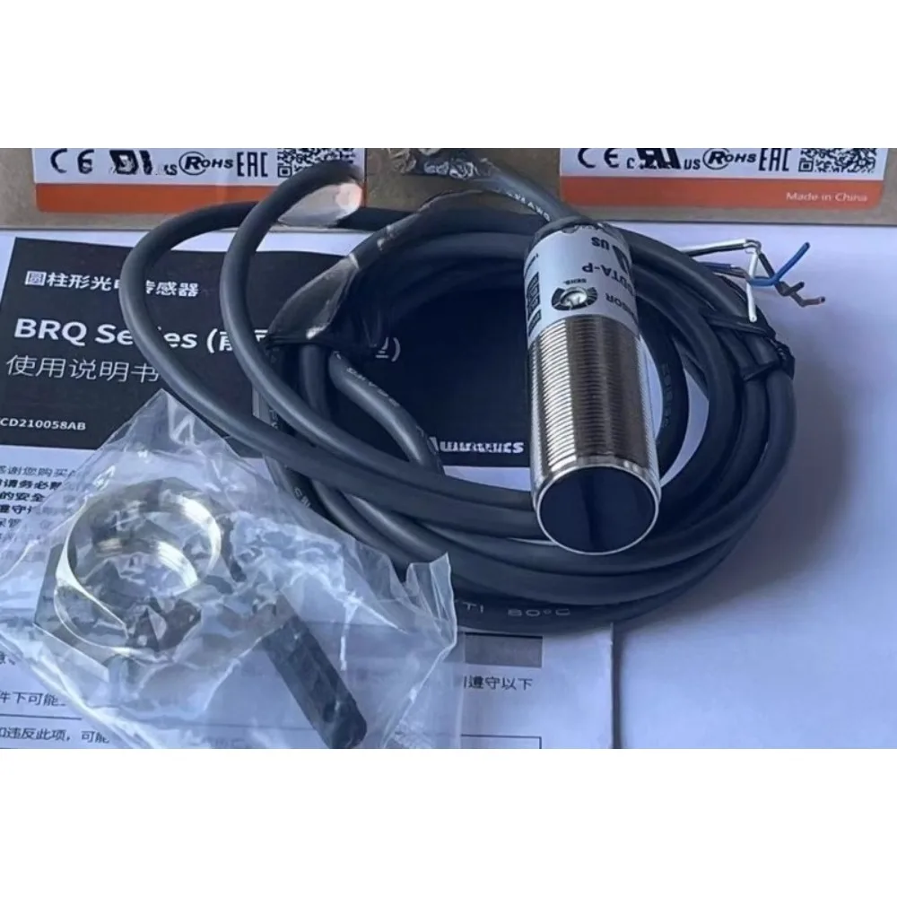 BRQM100-DDTA-P  Diffuse reflection photoelectric switch sensor BRQM100-DDTA-C-P