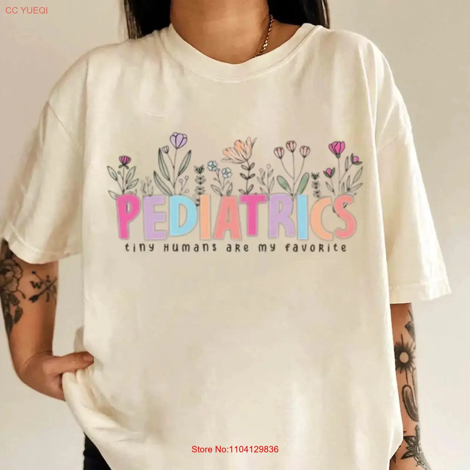 Pediatric Nurse SweaT T Shirt Peds PICU Pediatrics Appreciation Week vintage Washed Versatile Unisex Stretched designer clothes