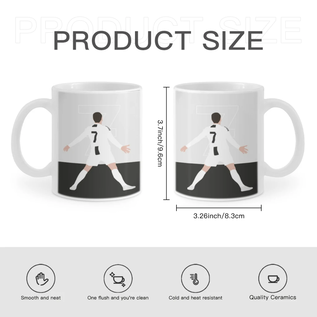 Football-star-Free shipping Coffee Cups Ceramic cups creative cups and cute mugs Personalized Gift Cup For Tea