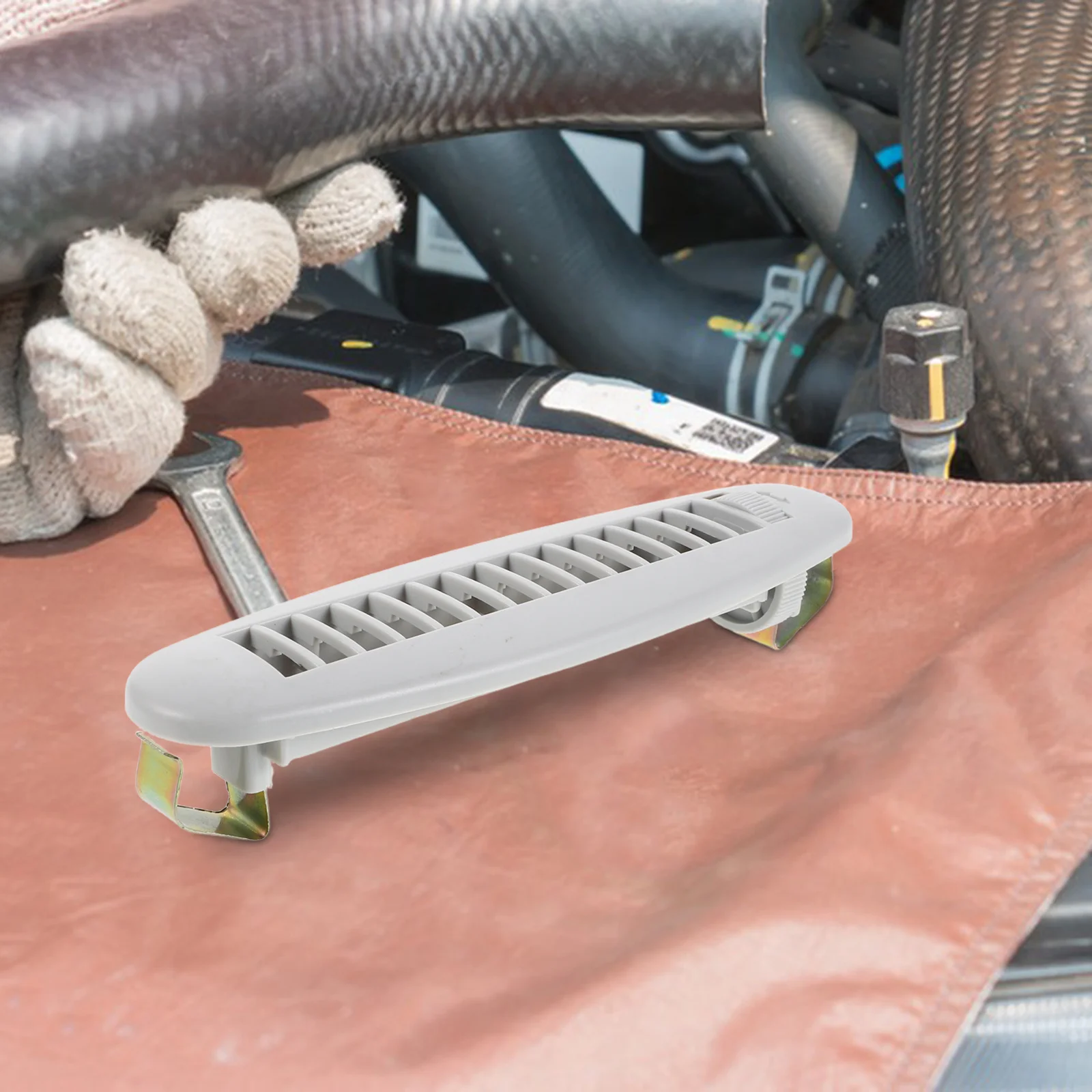 

Rv Universal Air Conditioning Vent Outlet Dashboard Grille Rotatable Airflow Control for Buses Rvs Modified Vehicles Travel