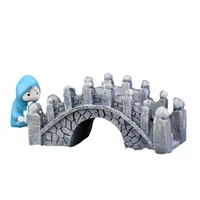 Mini Bridge Miniature Landscape Fairy Garden Terrarium Decor Tool Garden Crafts