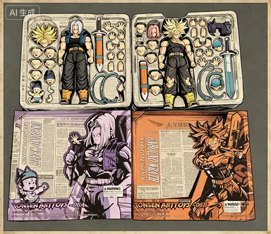 

Special OfferDragon Ball Shf Trunks Townsend Big Explosion, Fried Hair Battle Damage Trunks 06B Moving Figure Mol Collection To
