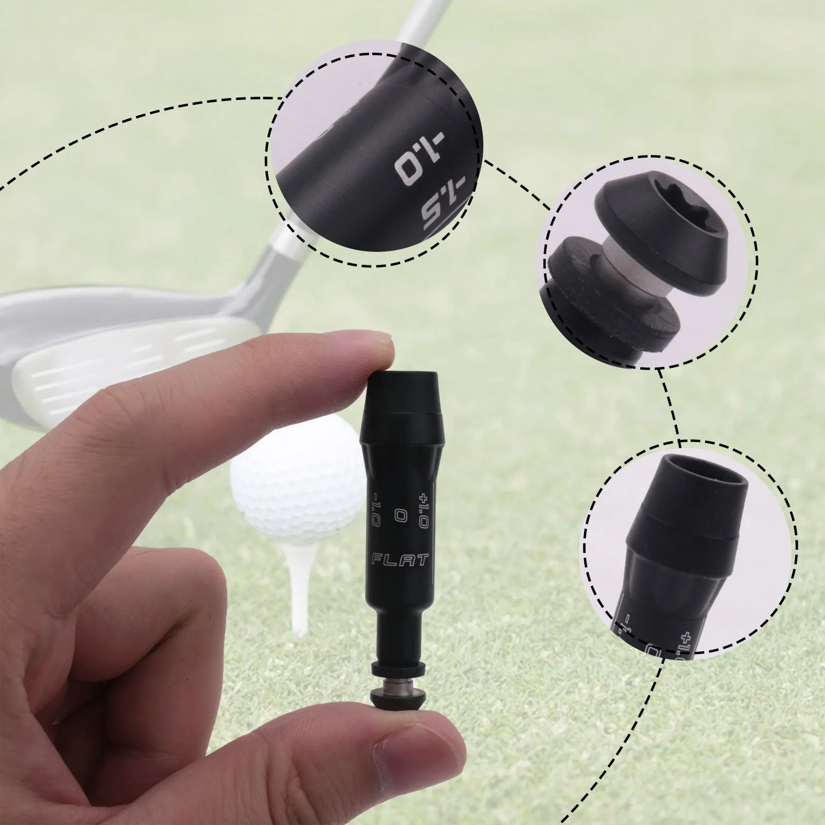 AED2-0.335 Golf Club Shaft Adapter Sleeve For G410 & Plus Driver & Fairway Wood