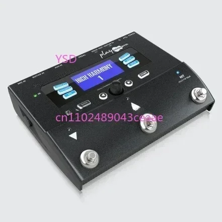TC Helicon Play Acoustic 3 Button Stompbox With BodyRez Looping For Vocal Acoustic Guitar Effects Vocal Performance