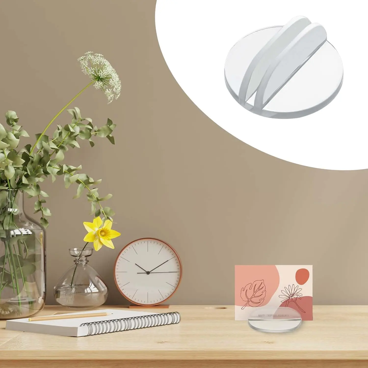 10-50 قطعة بطاقة صغيرة تقف مكان حاملي بطاقات ورقة قواعد مصغرة واضح ورقة مجلس كليب لأرقام طاولة الألعاب حفل زفاف