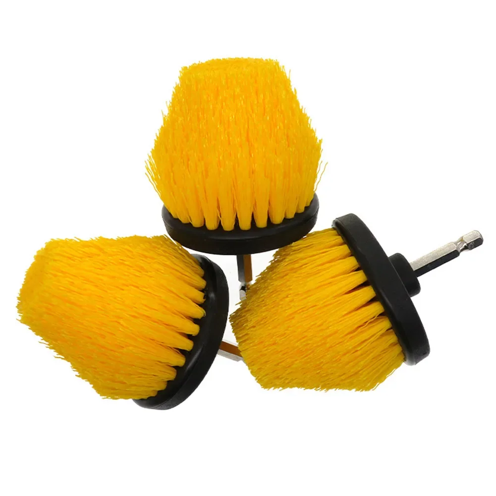 

2.5In Cone Electric Drill Brush Cleaner Brush For Cleaning Bathtub Floor Tile Drill Brush Wire Brush Tool Accessories Taladro