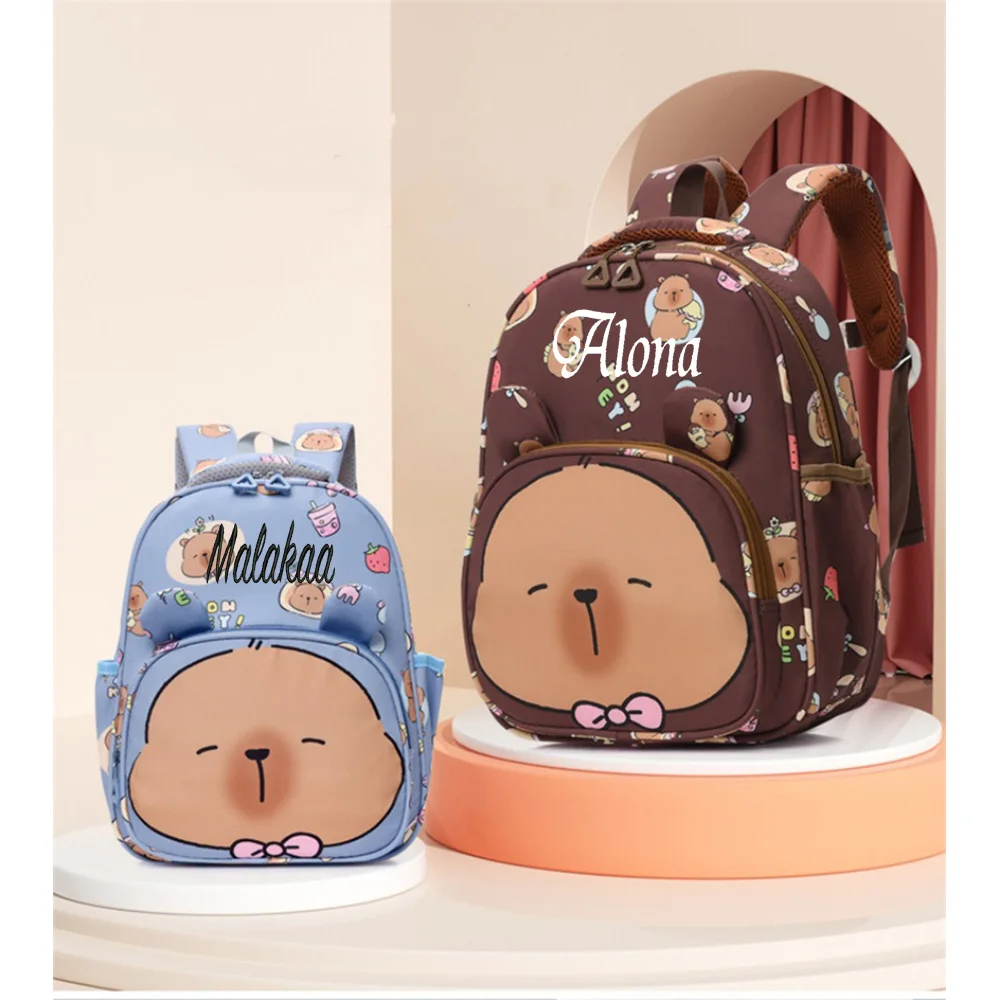 

Personalized Children's Cute Cartoon Backpack For Boys And Girls In Kindergarten, Lightweight And Versatile Walking Backpack