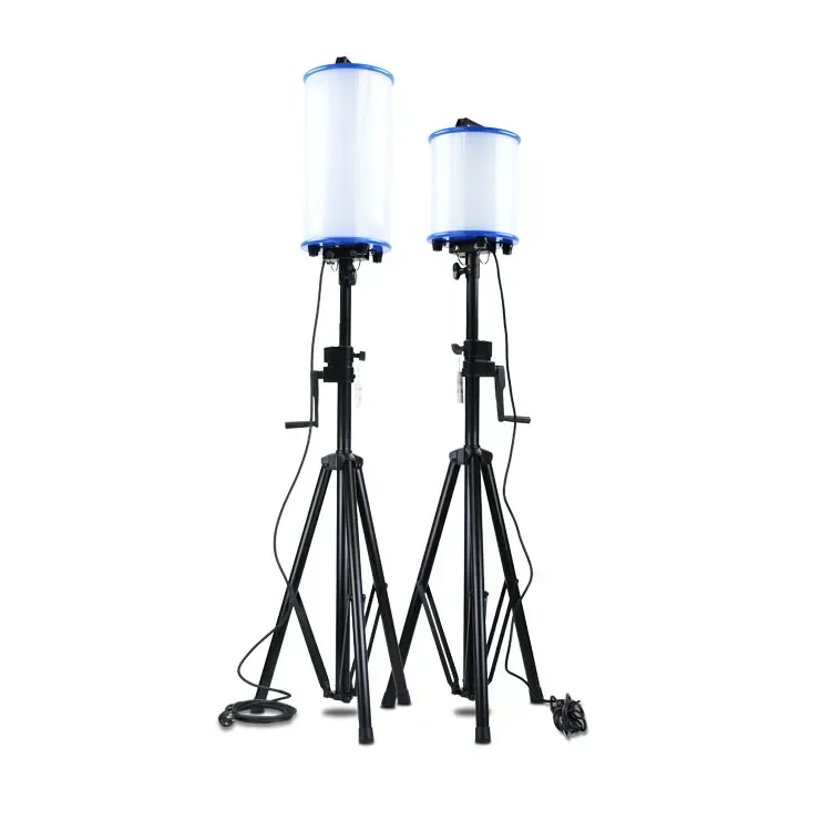 Produk baru 2024 Tripod pencahayaan luar ruangan lampu balon kerja Led untuk proyek industri lampu kerja Tripod