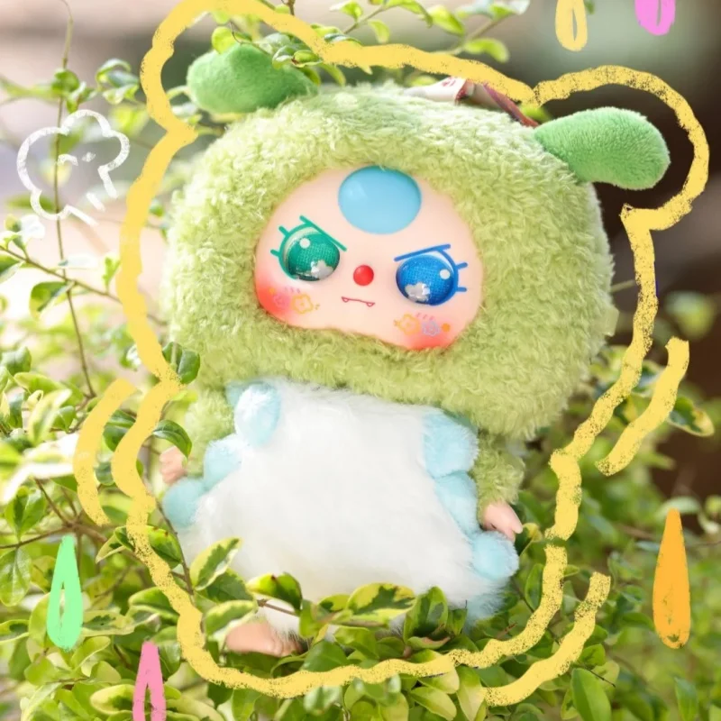 Genuine Stock Baby Three Elf Plush Blind Box Kawaii Doll Backpack Pendant Decor Ornament Trendy Toy Surprise Girls Kids Gift - Image 6