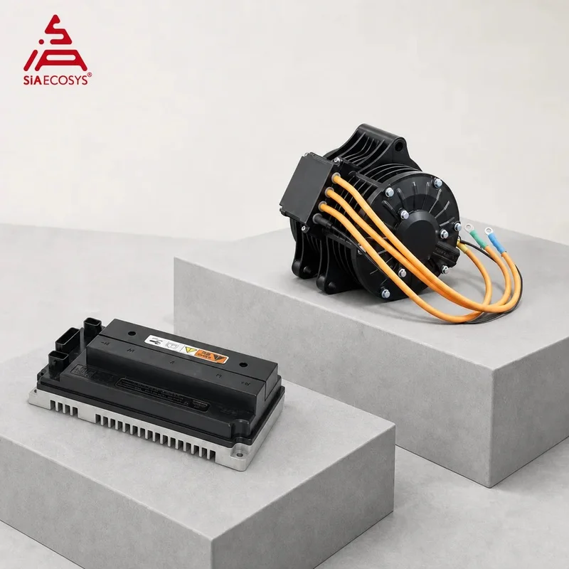 DIY Electric Motorcycle Conversion Powertrain Kit 3000W 70H Mid Drive Motor QS138 With VOTOL EM150SP Controller