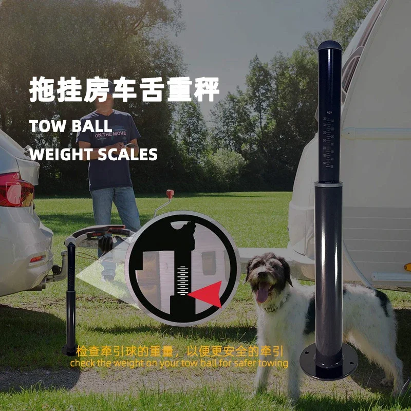 Trailer RV Tongue Scale Tractor Downforce Measurement RV Accessories Special Safety Measurement Tool Gravity Scale