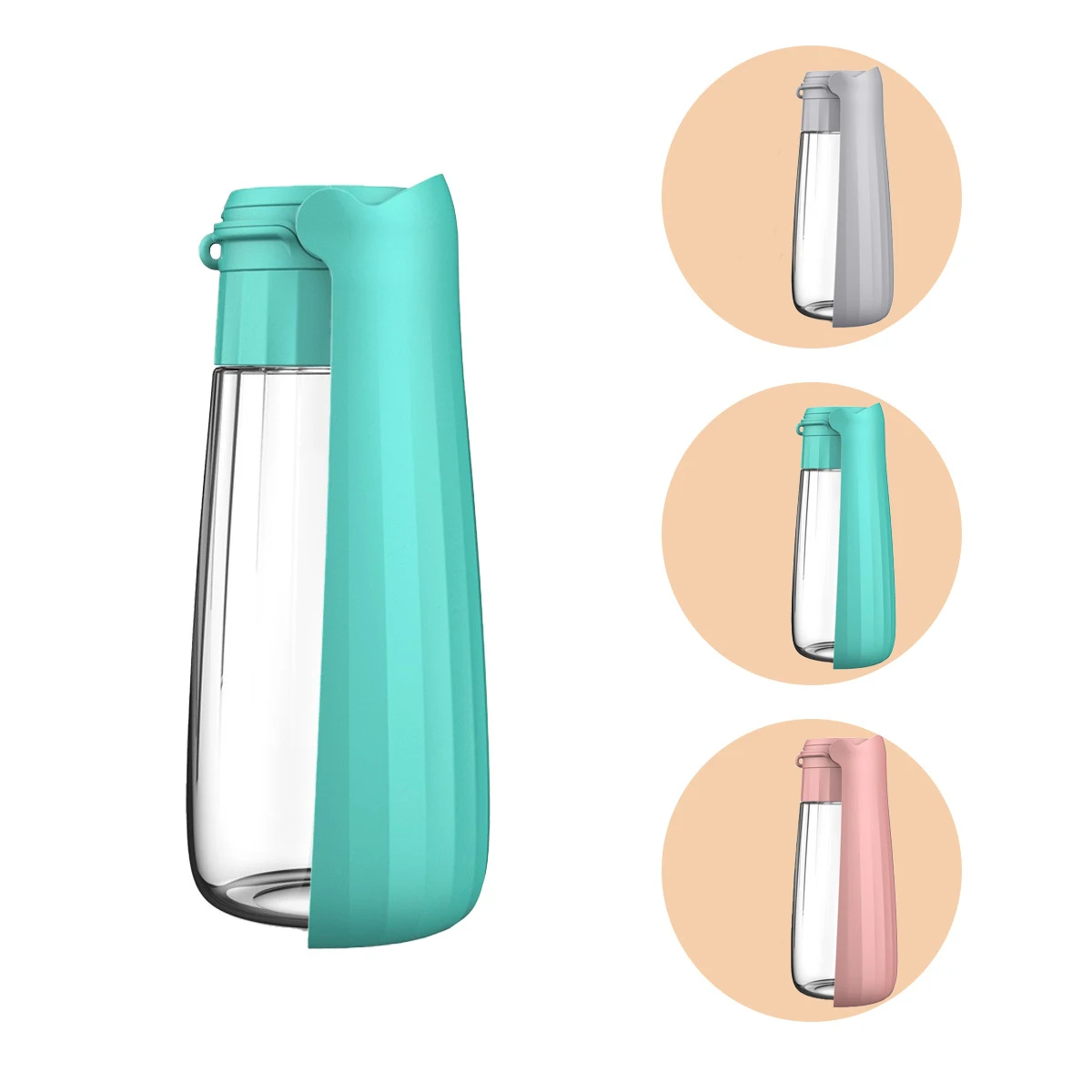 Portable Folding Dog Water Cup Outdoor Travel Feeder Pet Cup Convenient Carry-On Doggy Water Bottle