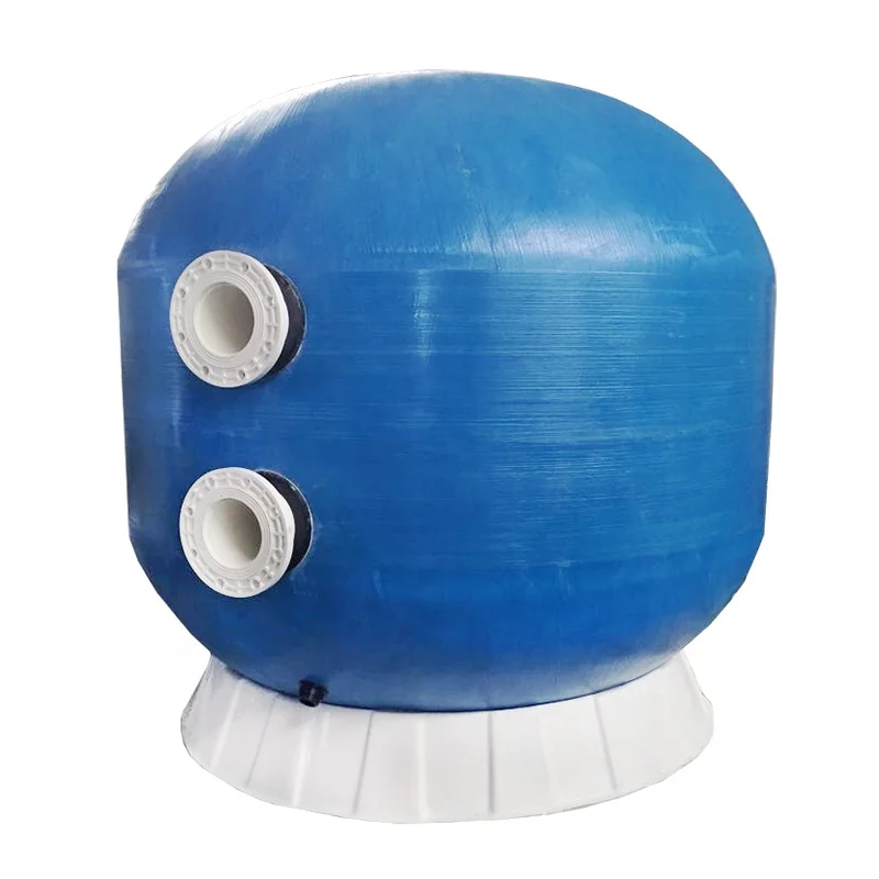 1800mm Diameter Side Mount Fiberglass Filter,large Commercial Sand Filter