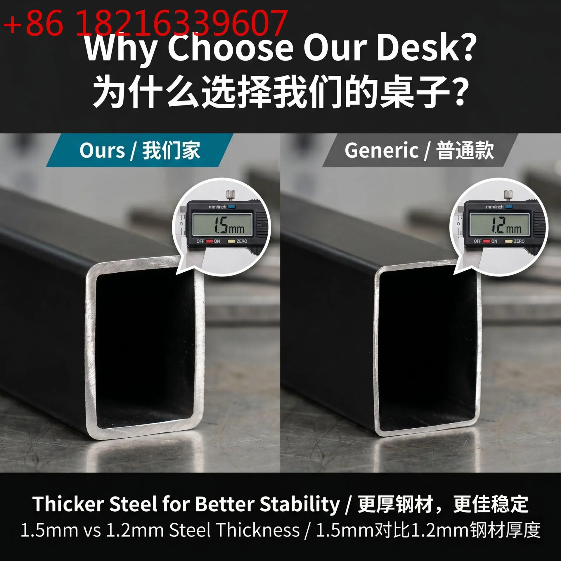 YAO Computer Desktop Electric Lifting Table Workbench Desk Student Home Bedroom Bedside