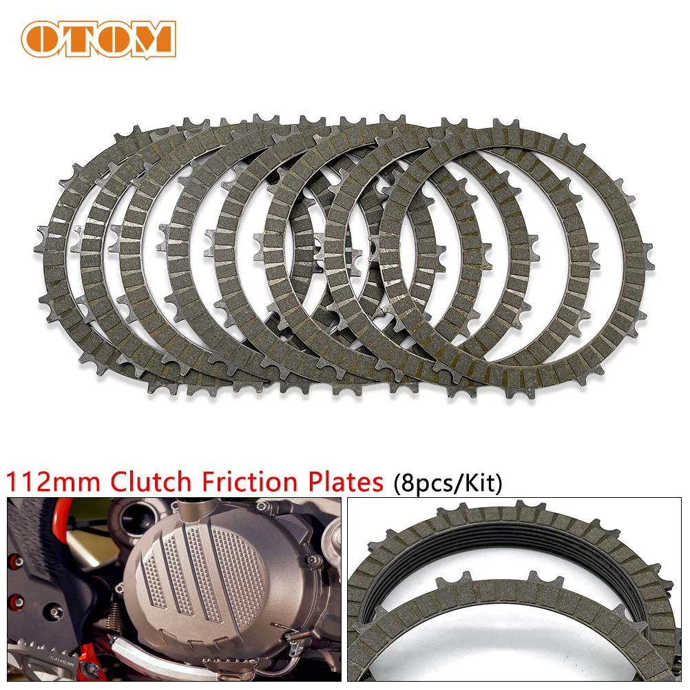 

2023 Motorcycle Accessories Clutch Friction Plate Lining Disc For KTM HUSQVARNA GASGAS EXC SX XCW TE TX 250 300 Dirt Bike Enduro