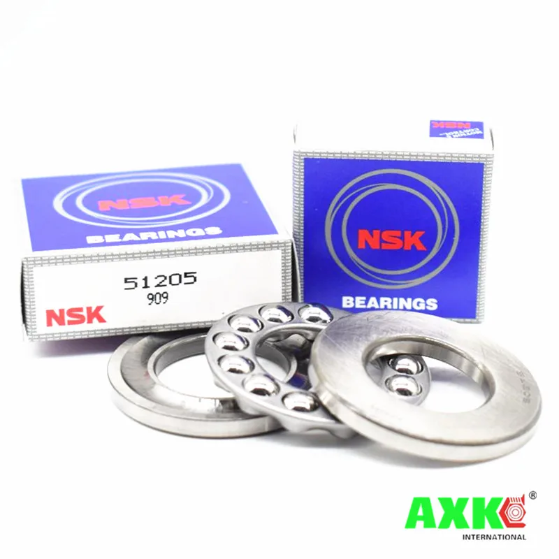 JAPAN NSK FLAT THRUST BALL BEARING roolica п oд ш oп niki 51200 51201 51202 51203 51204 51205 51206