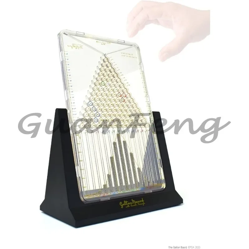 Galton Board, Normal Distribution Model STEM Certification Investment Probability Physics Teaching Tool