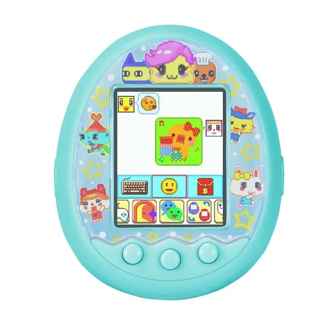 ANTSIR Tamagotchi Elektronisches virtuelles Haustier mit Farbbildschirm, Spieltasche, interaktives virtuelles Haustier, Dating-Spielmaschine, Kinderspiel, Spielzeug, Mädchen 3