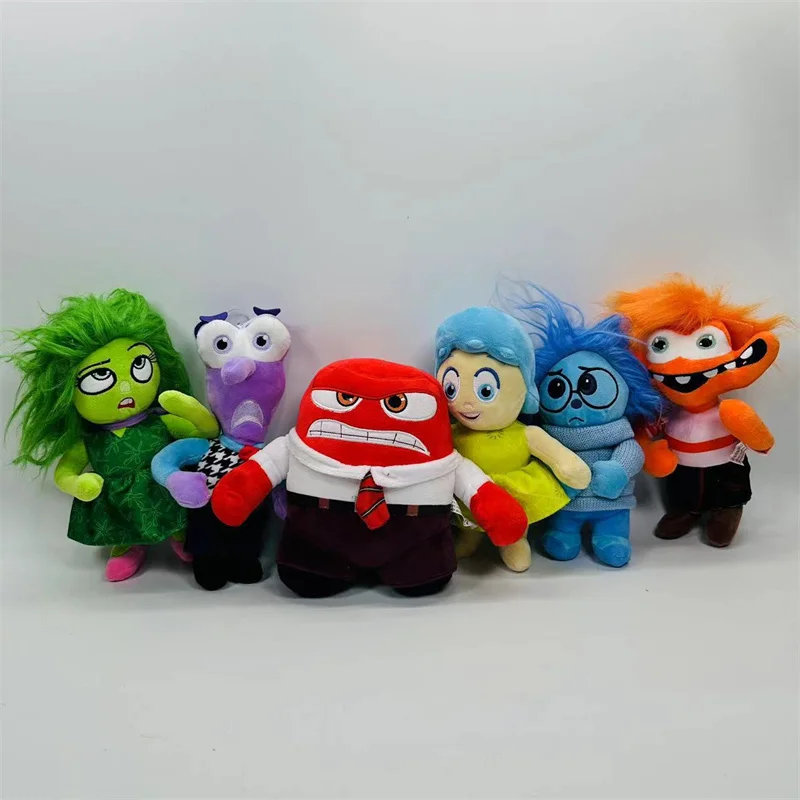 

20cm Inside Out Cartoon Characters Joy Sadness Envy Anger Disgust Fear Plush Colorful Toys Doll Children Gifts Room Home Decor