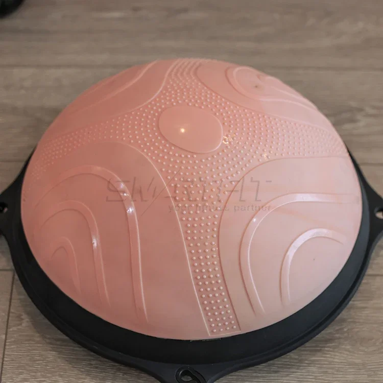 Hot sales Pilates Fitness Yoga Balance Half Ball Colorful Yoga ball image 4