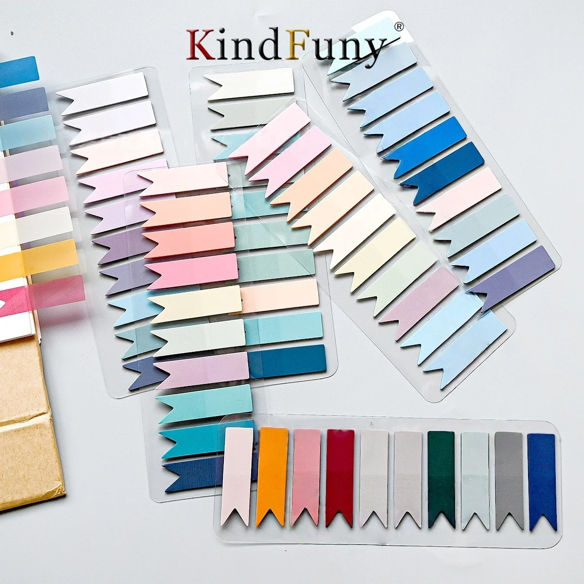 200 ورقة Kawaii ملاحظات لاصقة شفافة علامات مرجعية ذاتية اللصق علامات صفحة واضحة الشرح القرطاسية للكتب #2