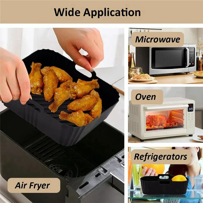 ABUG-Air Fryer Mold Grill, Suitable For Tower T17099,Salter EK5729 Lakeland, Tefal Easy EY901840