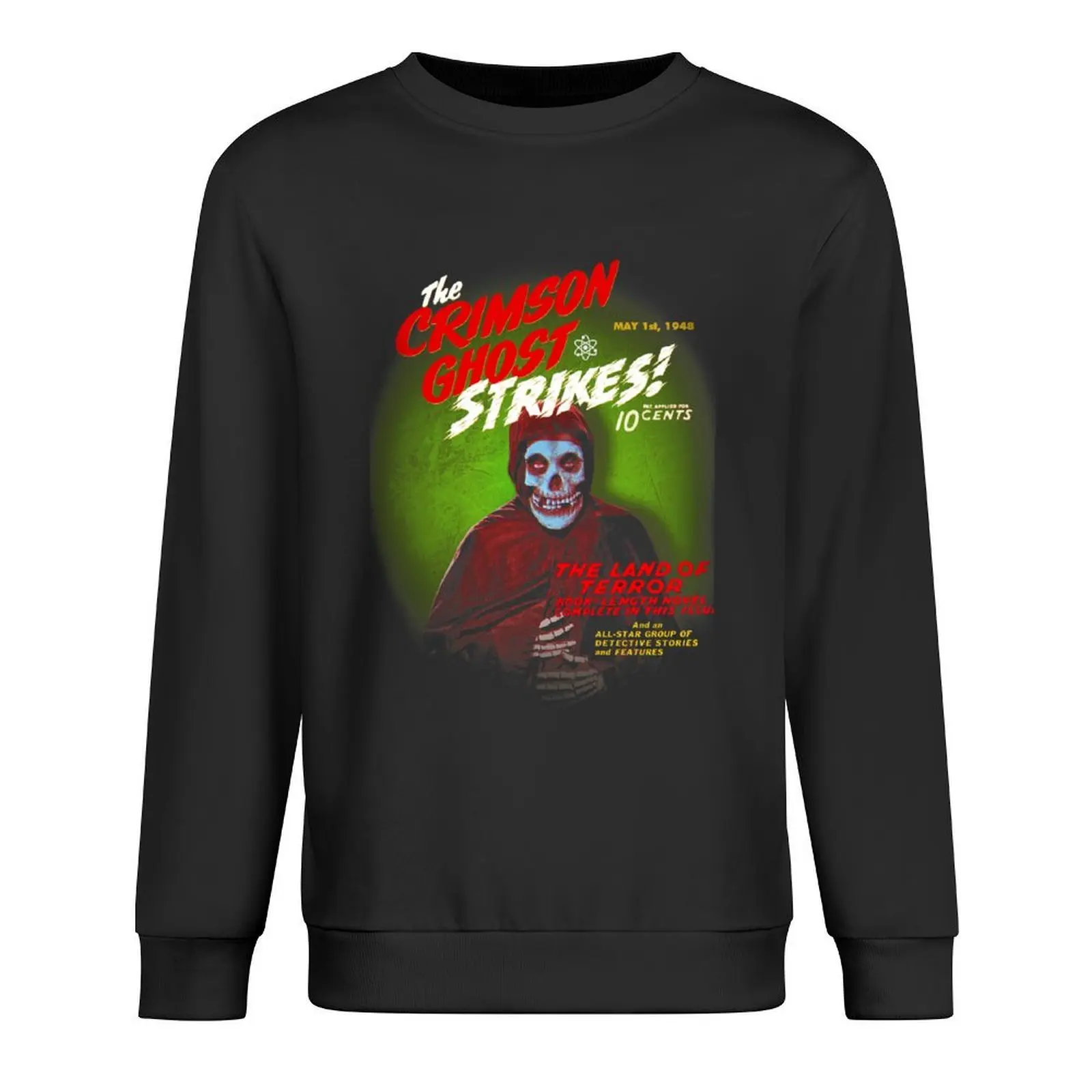 

The Crimson Ghost Strikes! Pullover winter clothes autumn clothes men's winter sweater men's autumn clothes men sweatshirt