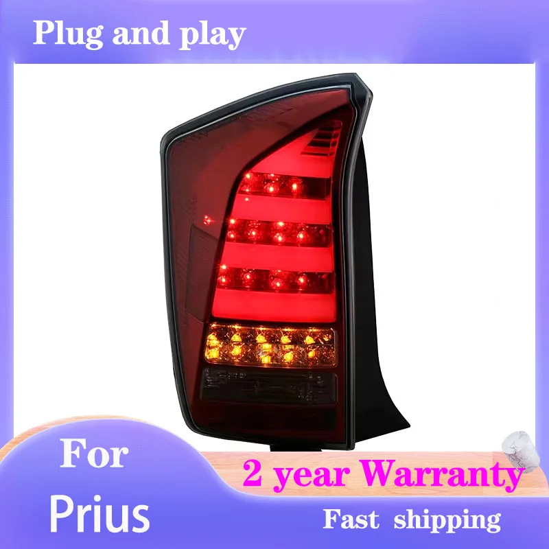 

Стайлинг автомобиля для Toyota Prius, задние фонари для Prius, задний фонарь, задний DRL, противотуманный тормоз, указатель поворота, задний ход