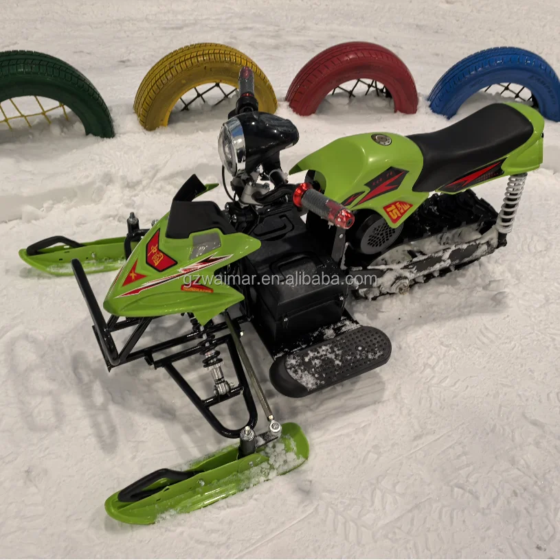 Snowmobile for Adults, Mini Kids Snow Mobile, Chinese Winter Vehicle for Snow Riding Outdoor Recreation Family Fun