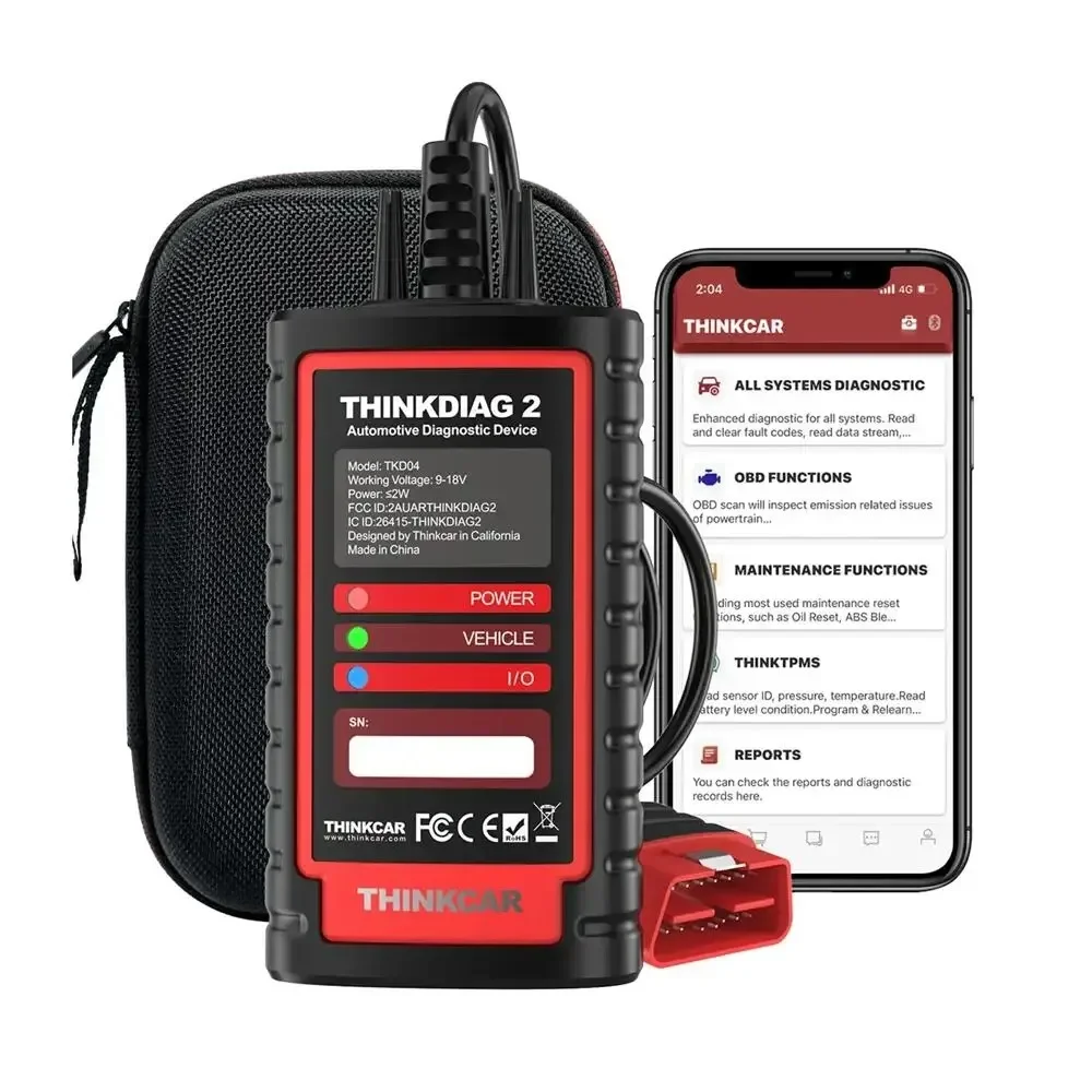 THINKCAR Thinkdiag 2 Support Diagzone XDiag Prodiag XPRO5 Software Support CAN FD Protocol All System Diagnostic PK DBScar 7 VII