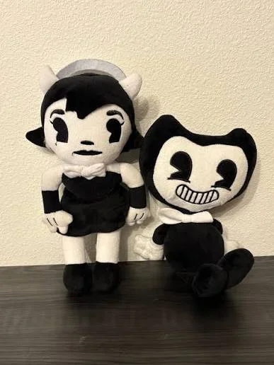 New 20CM Alice Angel Plush Doll Halloween Game Machine Bendy Ink Machine Thriller Game Stuffed Toy Collection Gift