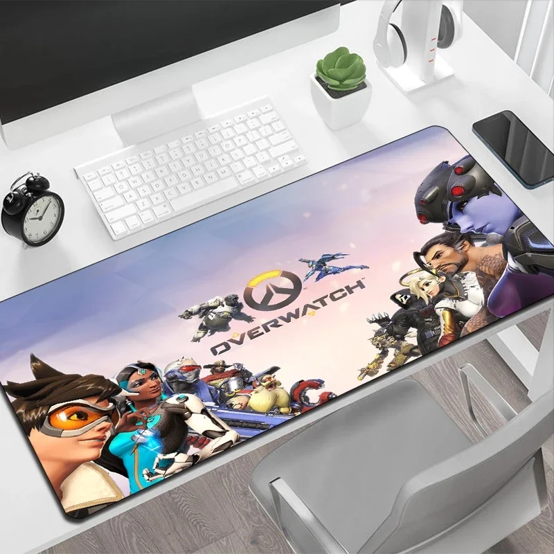 

Overwatch Mousepad Pc Gaming Accessories Коврик Для Мыши Deskmat Gamer Keyboard Pad Rubber Mat Mouse Pads Mausepad Mats Cabinet