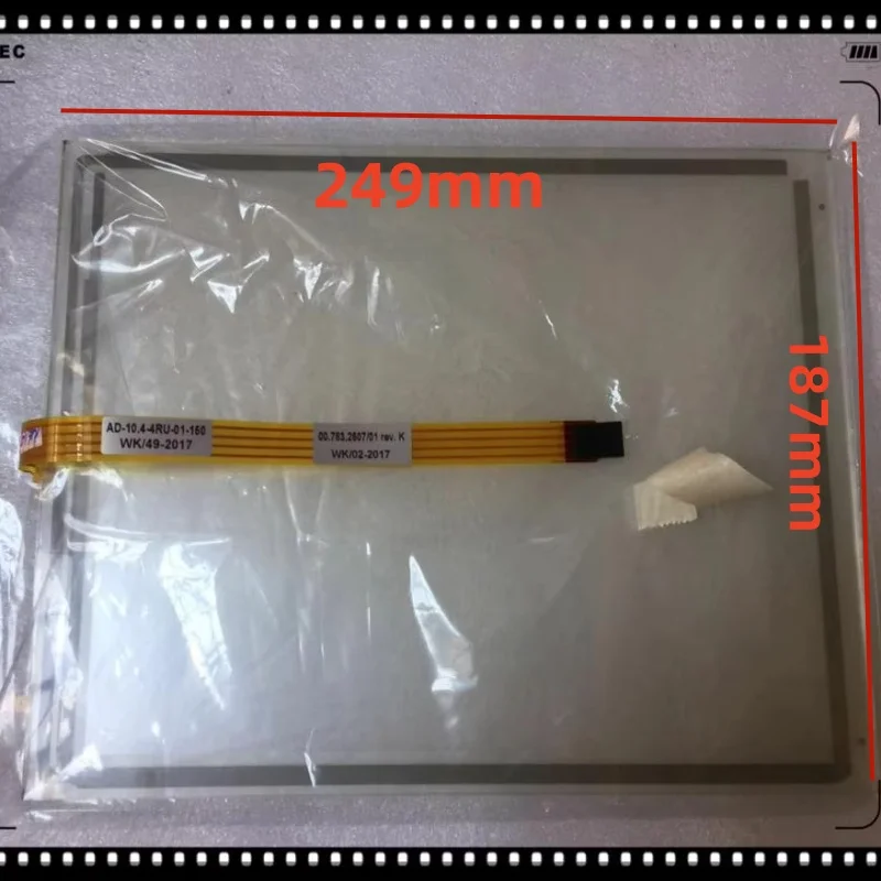 10.4inch 4pin AD-10.4-4RU-01-257 AD-10.4-4RU-01-150 00.783.2507/01 rev k Glass Panel Industrial resistance touch screen