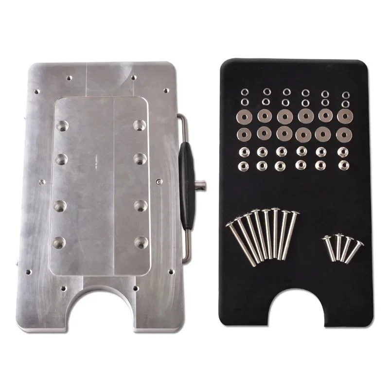 Top flow machine aluminum alloy quick dismantling plate 80 pounds of plastic quick dismantling plate for sea fishing boat Luya