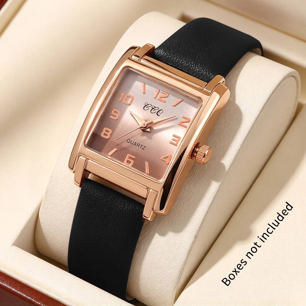 1Pc New Women's Quartz Watch - Gift And Exquisite Combination - Suitable For All Holiday Occasions