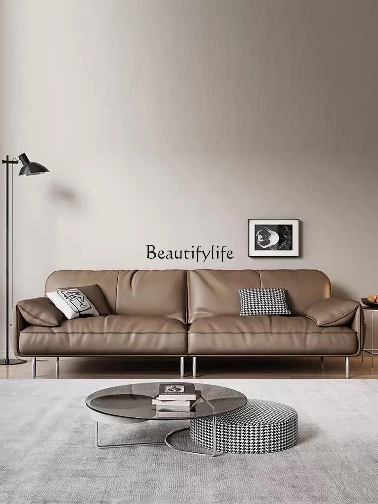 

Office sofa simple modern business meeting guests leisure reception negotiation leather